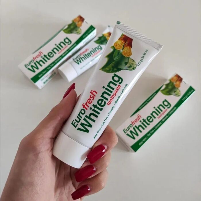 Euro Fresh Whitening toothpaste 112g - Farmasi - Image 3