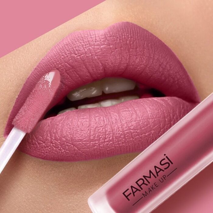 Matte Liquid Lipstick Soft Violet - Farmasi - Image 2